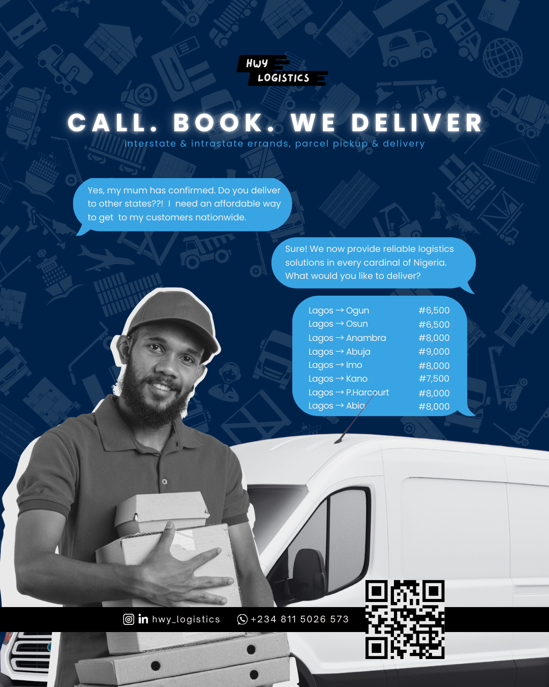 HWY Logistics brand design